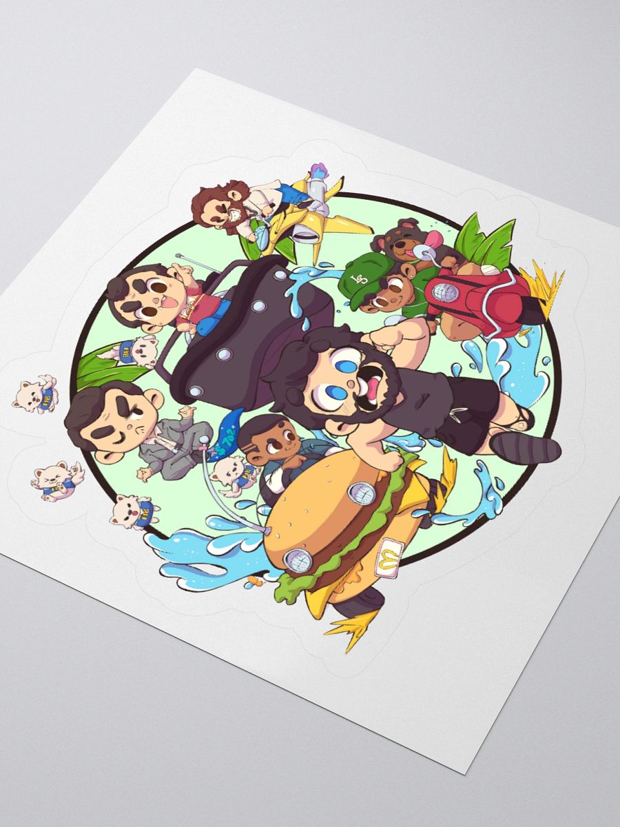 Running from Chaos Sticker product image (6)