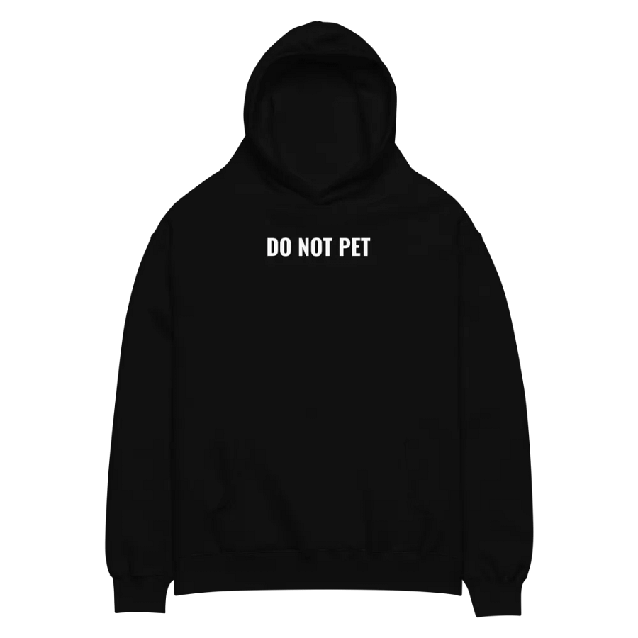 Do Not Pet Oversized Hoodie product image (3)