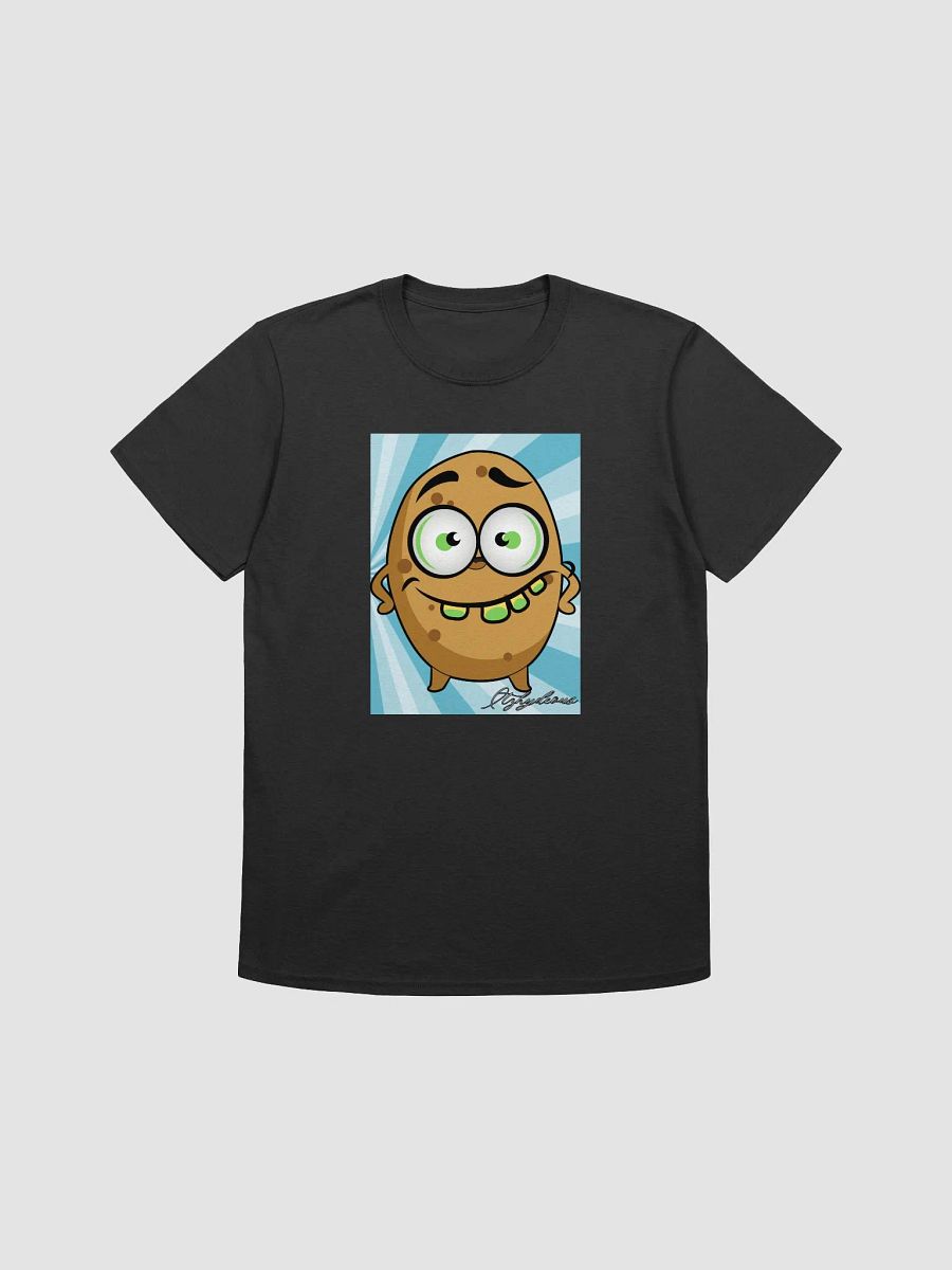 Cheerful Potato Cartoon Unisex T-Shirt product image (1)