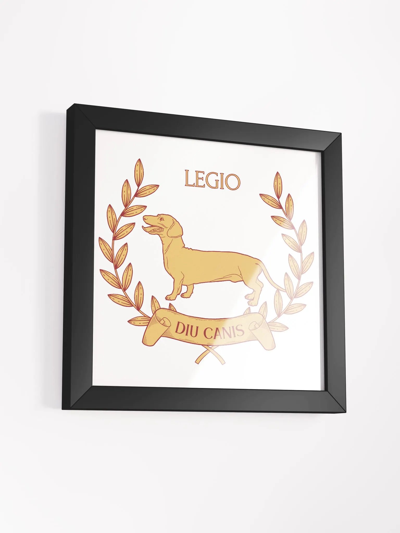 Legion Of The Long Dog - Framed Print (White Background) product image (13)
