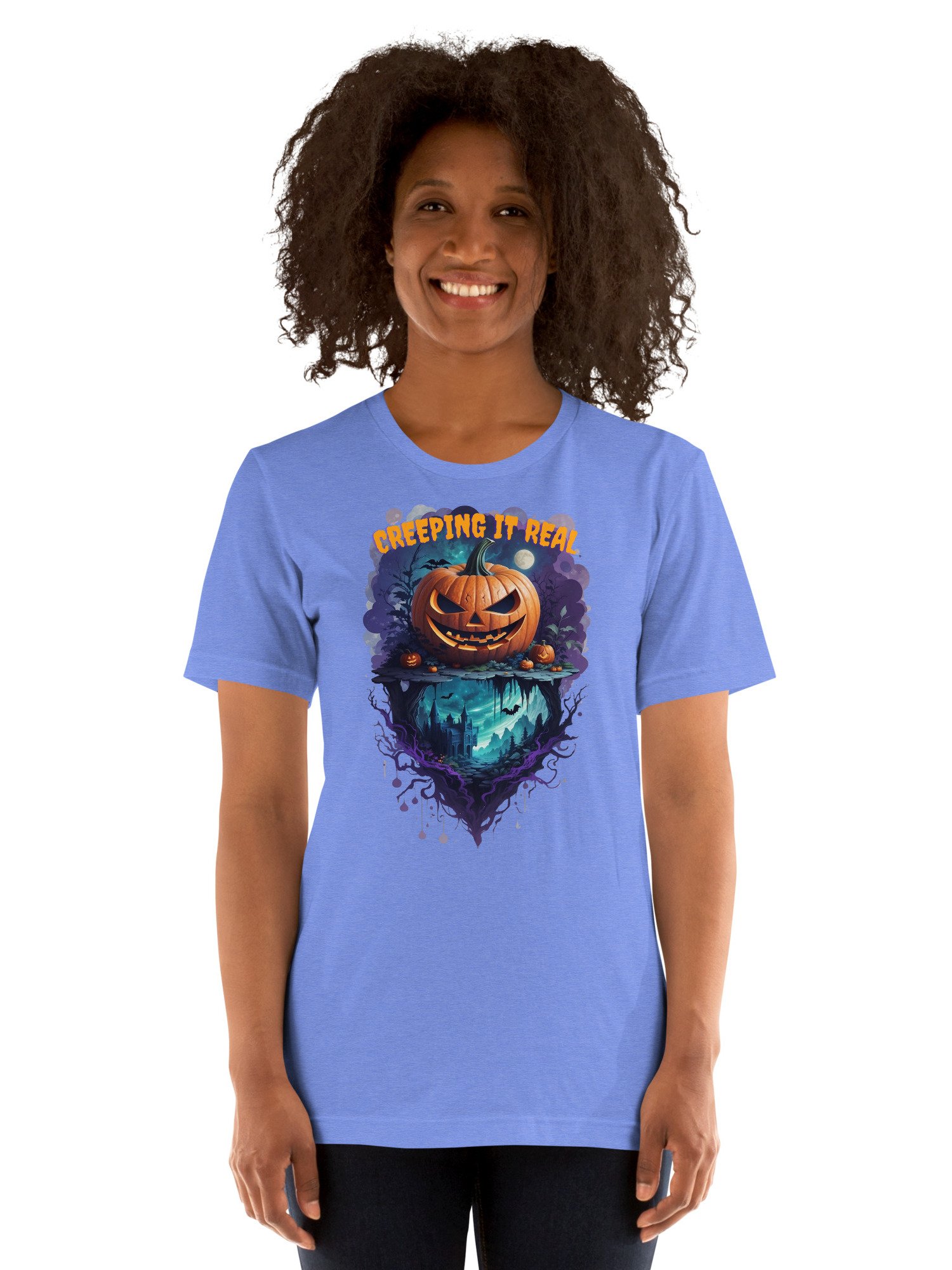 Creeping It Real Funny Halloween T-Shirt product image (199)