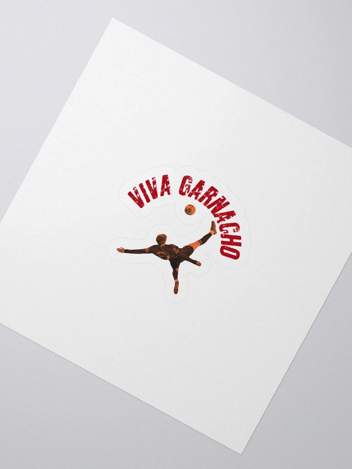 VIVA GARNACHO - Soccer Player Kiss Cut Stickers product image (2)