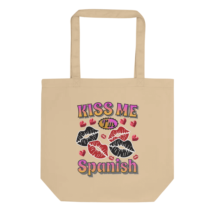 Kiss Me Im Spanish Eco-Friendly Tote Bag product image (1)