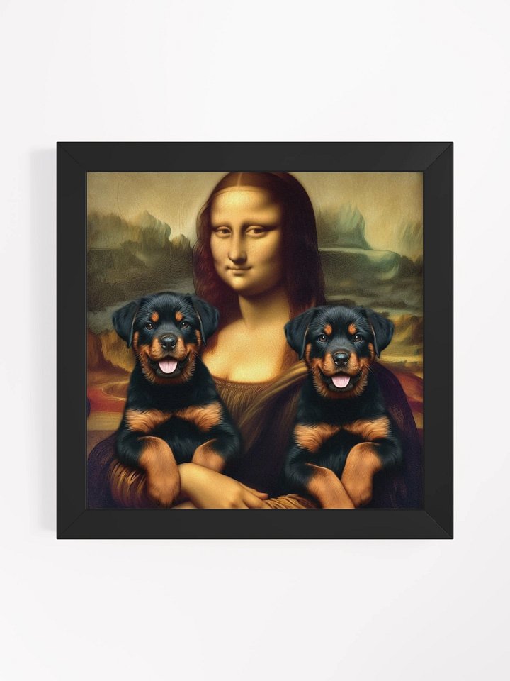 Rottweilers and Mona Lisa product image (3)