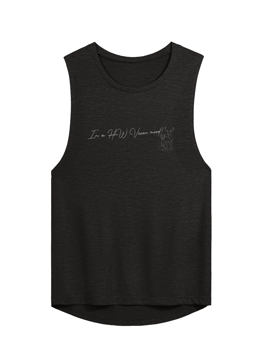 In a HW Vixen mood flowy muscle cut shirt product image (1)