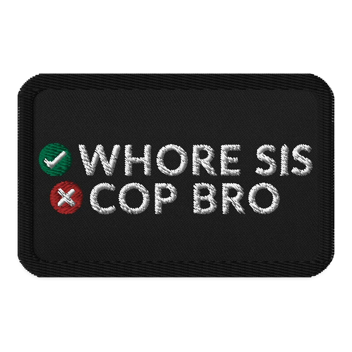 WHORE SISTER EMOJI - PATCH product image (1)