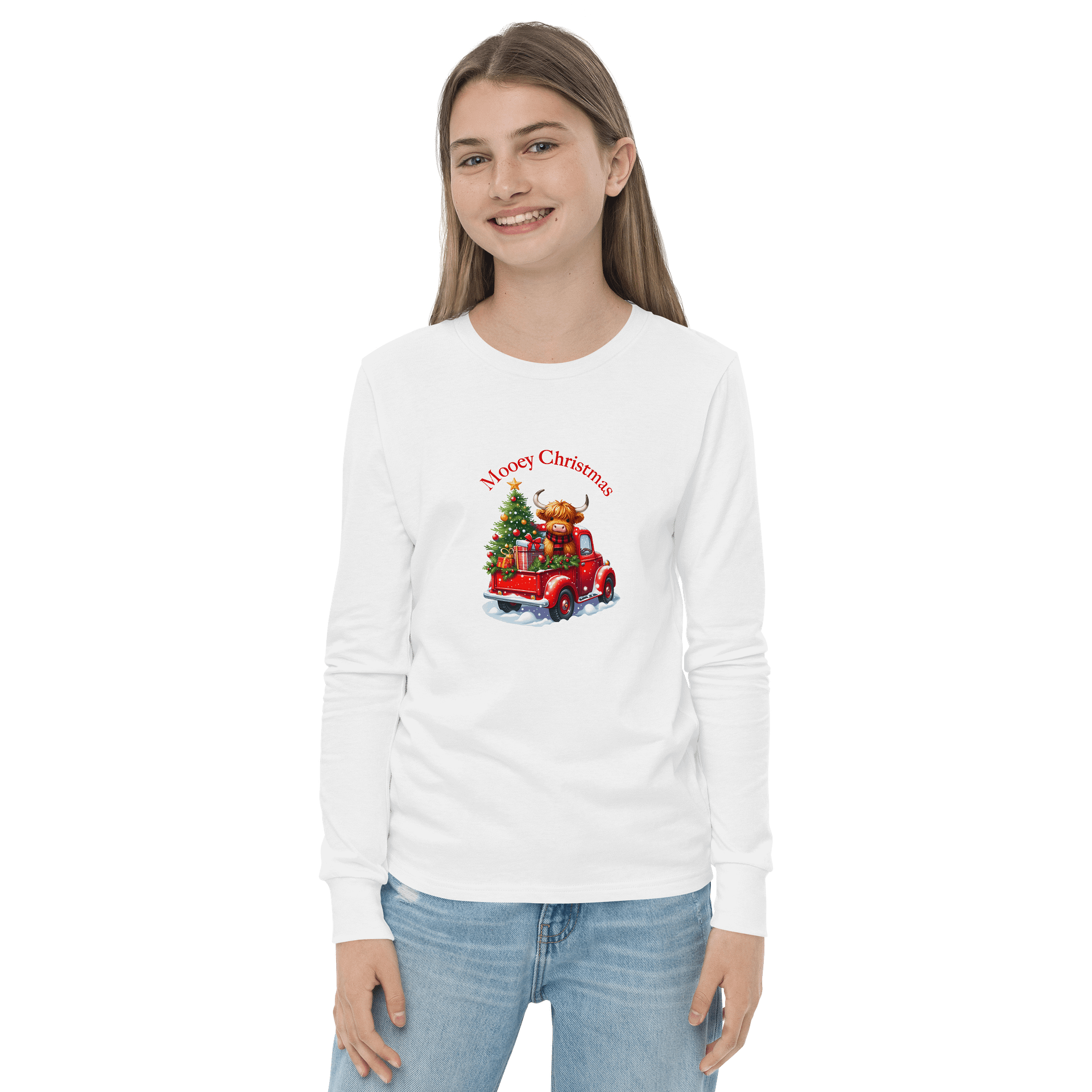Mooey Christmas Kids' Long Sleeve Tee product image (2)