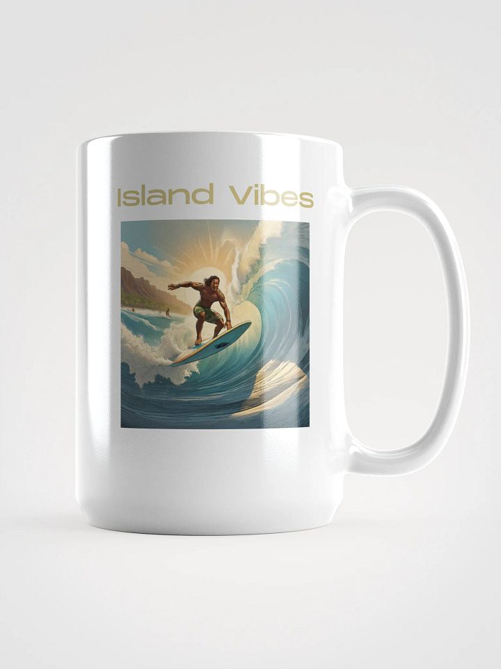 "Island Vibes" Tropical Wave Rider Mug product image (1)
