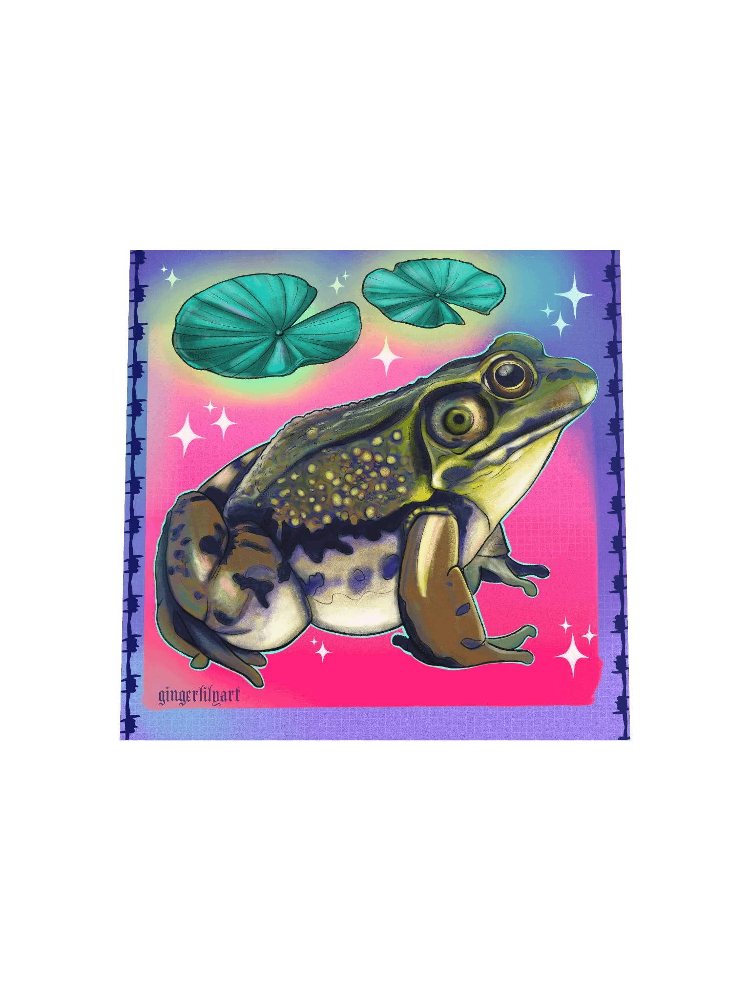 bullfrog print (text free) product image (8)