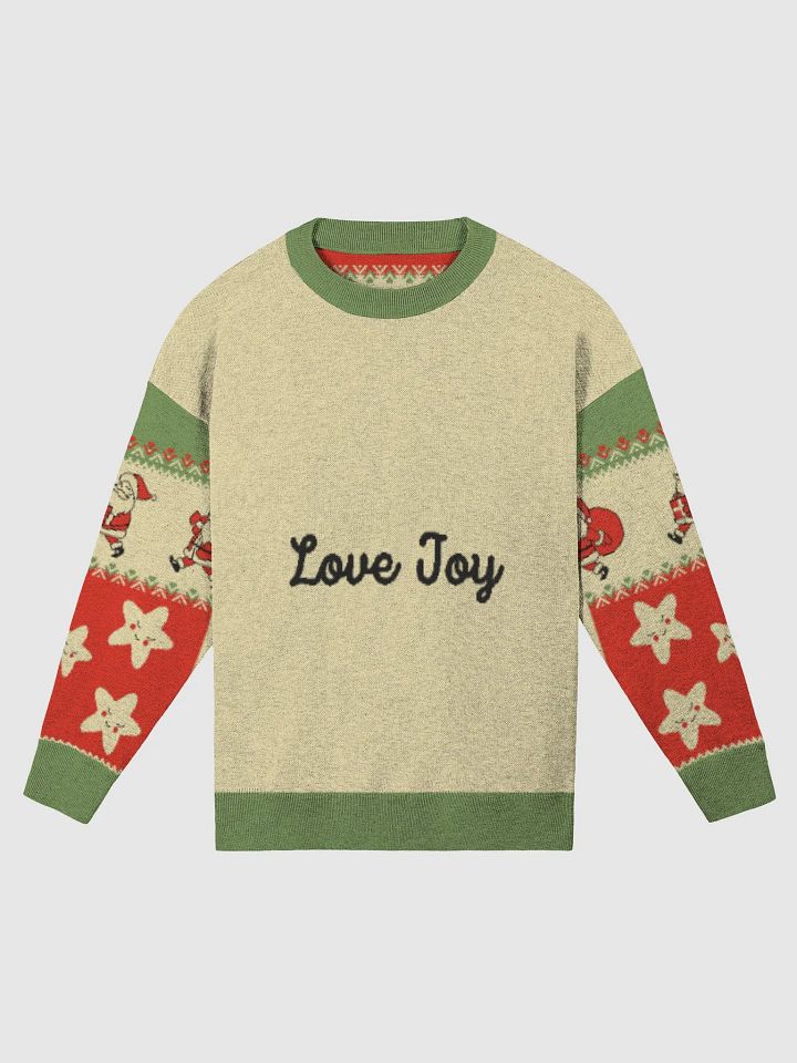 Love Joy Festive Happiness Knit Sweater product image (1)
