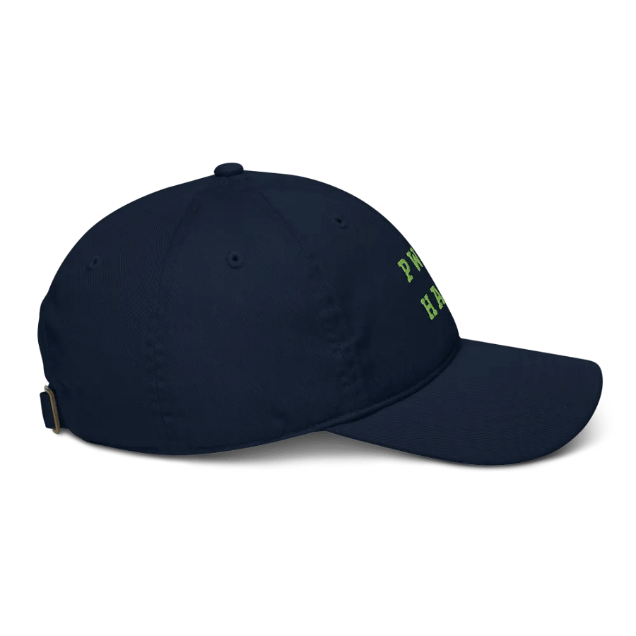BED HEAD in steno - Organic Cotton Dad Cap (Green) product image (23)