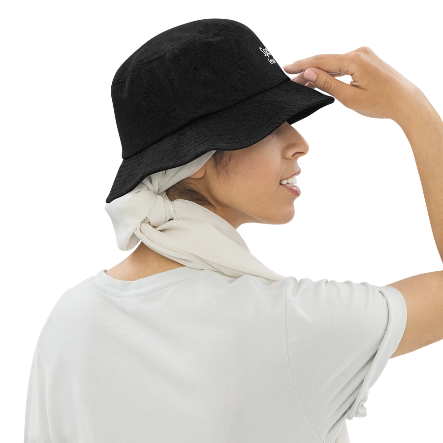 Spotify's Free Features - White ( Denim Bucket Hat) product image (13)