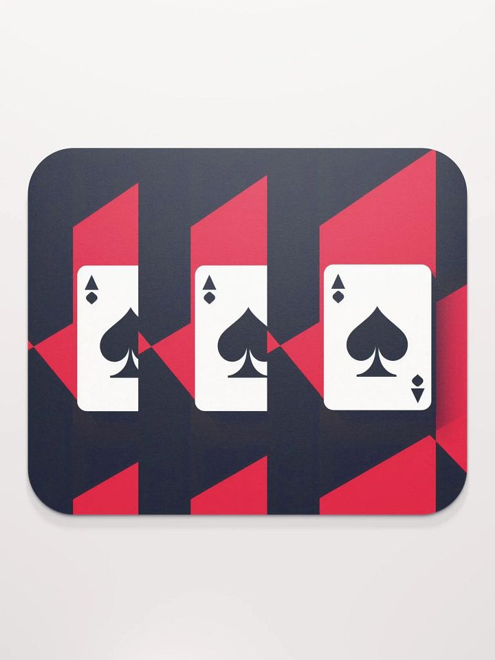 Ace of Spades Geometric Mouse Pad product image (2)