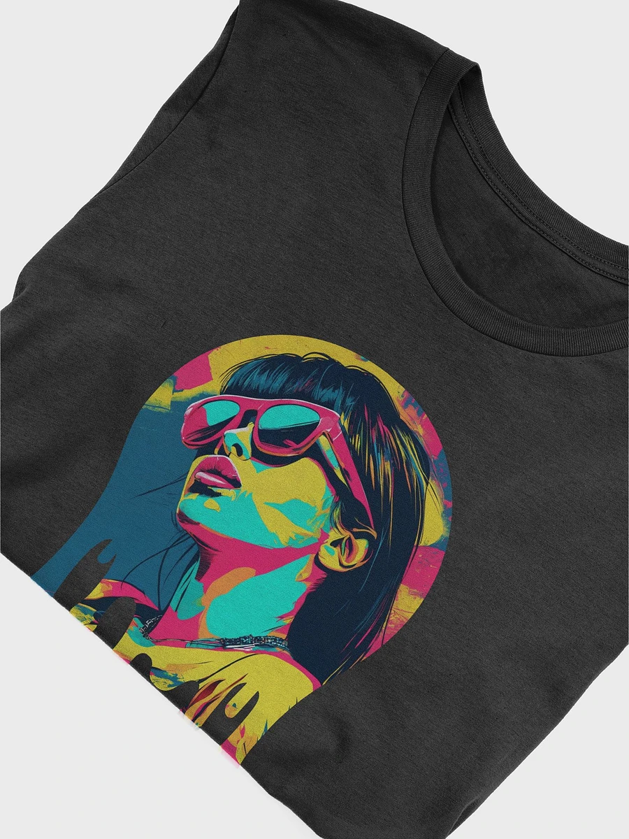 Pop Art Girl Drip T-Shirt #550 product image (3)