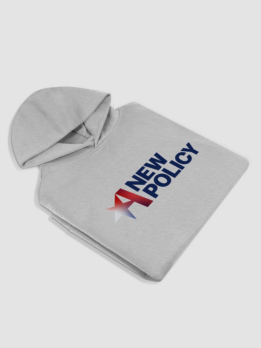 A New Policy Unisiex Pullover Hoodie - Gray product image (3)