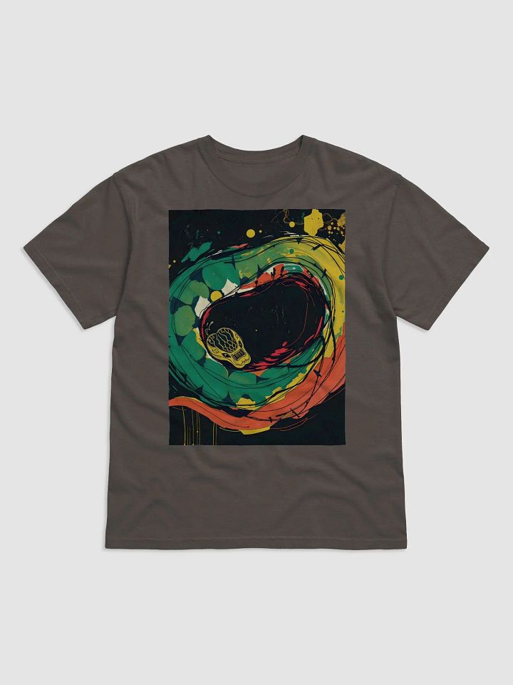 Python Mystery- image on front and back. Midnight Comfort: Blank Canvas T-Shirt product image (1)