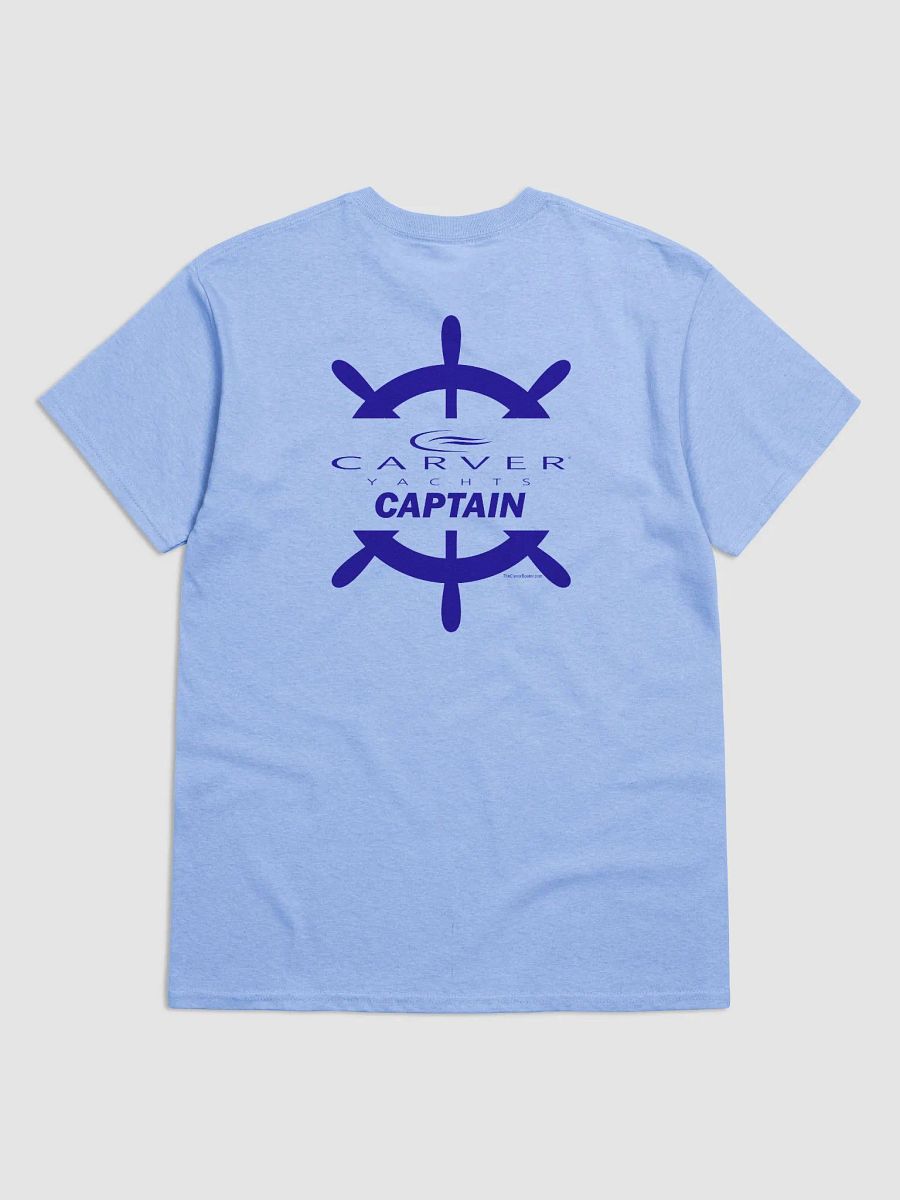 Carver Captain - T-Shirt - Light Shirt w/Blue Logo product image (4)