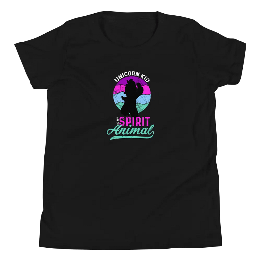 Unicorn Kid Is My Spirit Animal - Youth Tshirt product image (1)