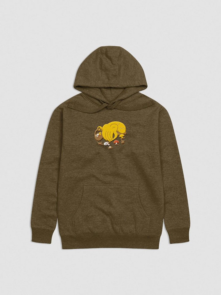 Cuttlefish picking mushrooms Embroidered Hoodie product image (26)