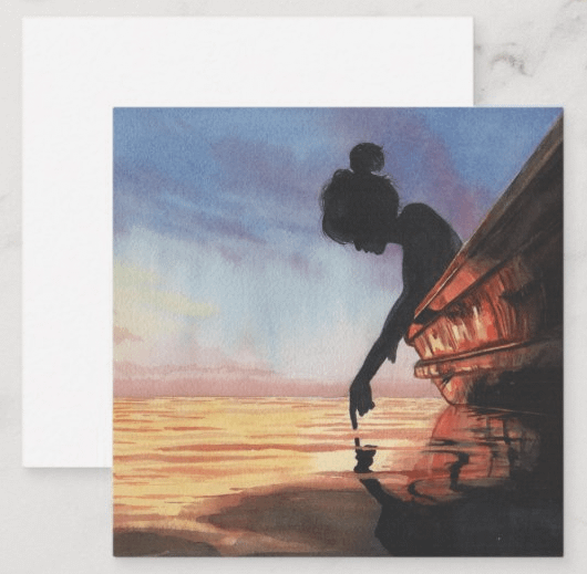 LKI Art Mini Card - “Waiting” product image (1)