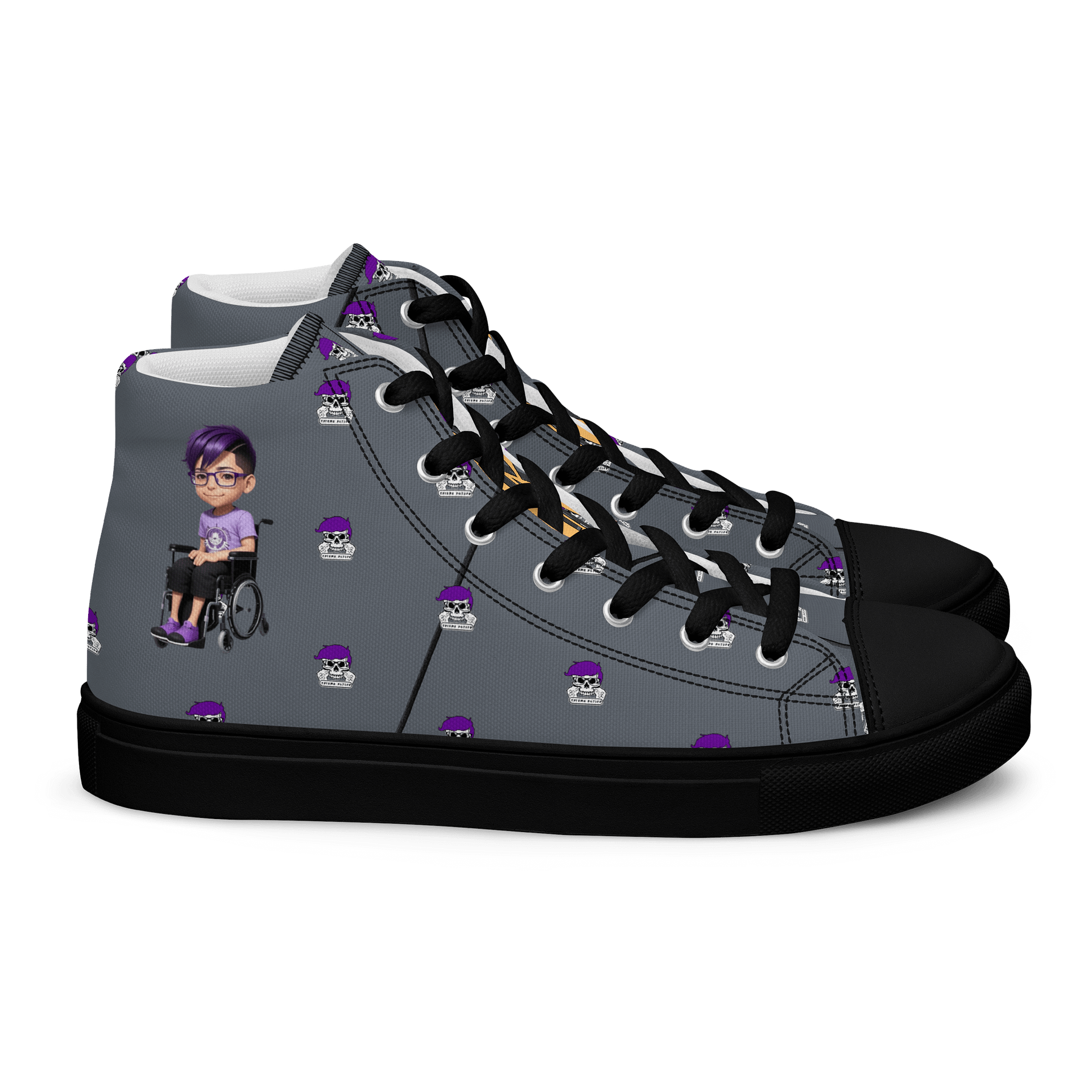 Enigma Women's High Top Canvas Shoes product image (2)