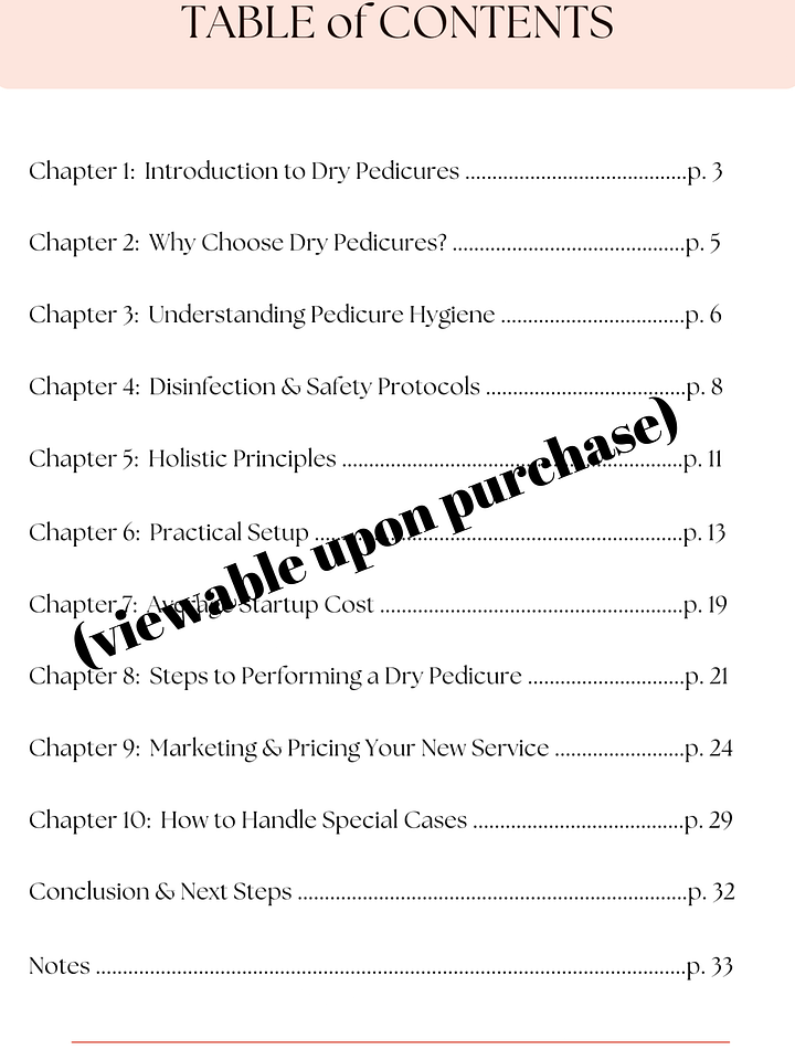 How to do Dry Pedicures & the Many Reasons Why You Should (e-book) product image (2)