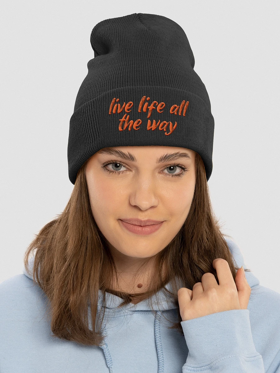 Live Life All The Way (REUNITED) - Embroidered Beanie product image (16)