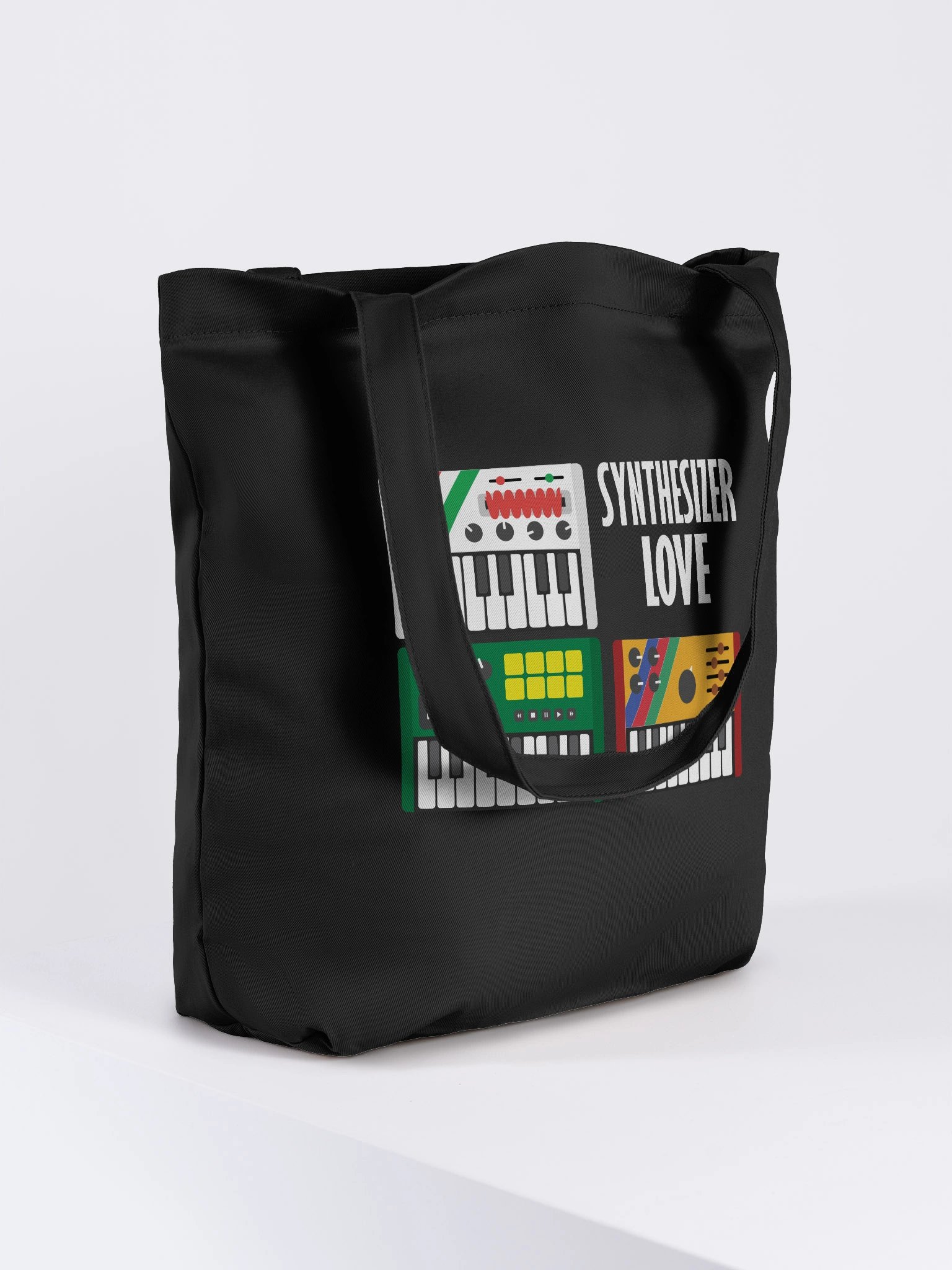 Synthesizer Love Canvas Tote Bag product image (4)