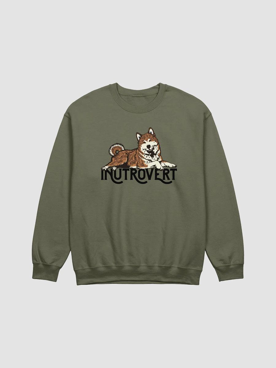 Inutrovert Sweatshirt of an Akita Inu (Brindle) | Funny Shirt for Akita Paw-rents product image (15)