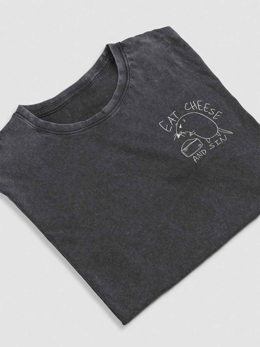 Eat Cheese And Sin Denim product image (3)