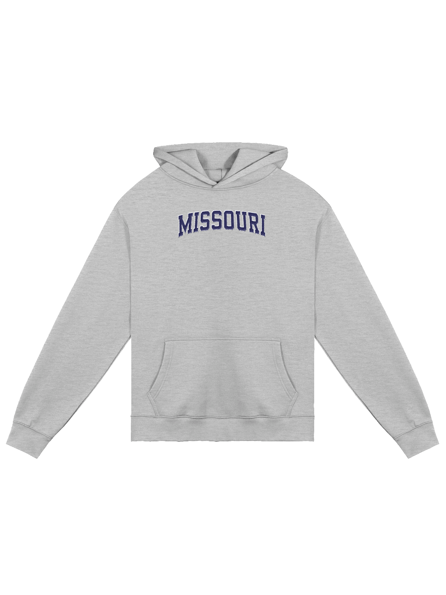 Missouri Vintage Stylish Embroidery Unisex Premium Oversized Hoodie product image (2)