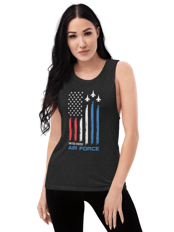 United States Air Force -Bella+Canvas-Flowy Muscle Tank product image (1)