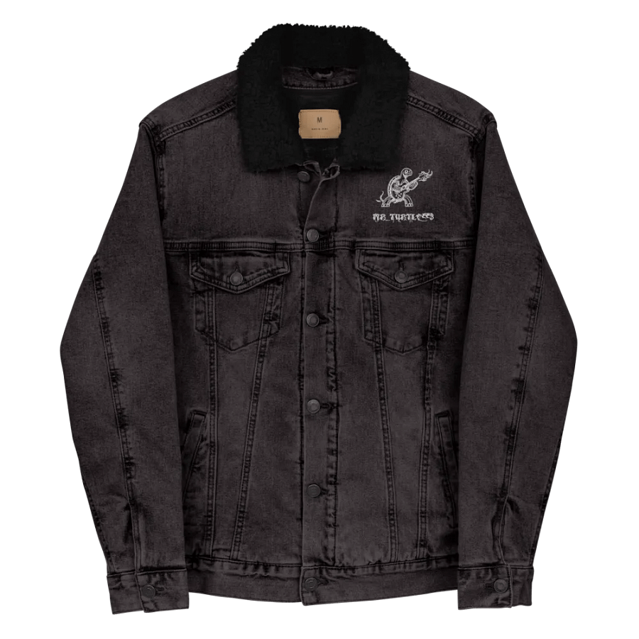 Mr_Turtle223 Unisex Sherpa Denim Jacket product image (12)