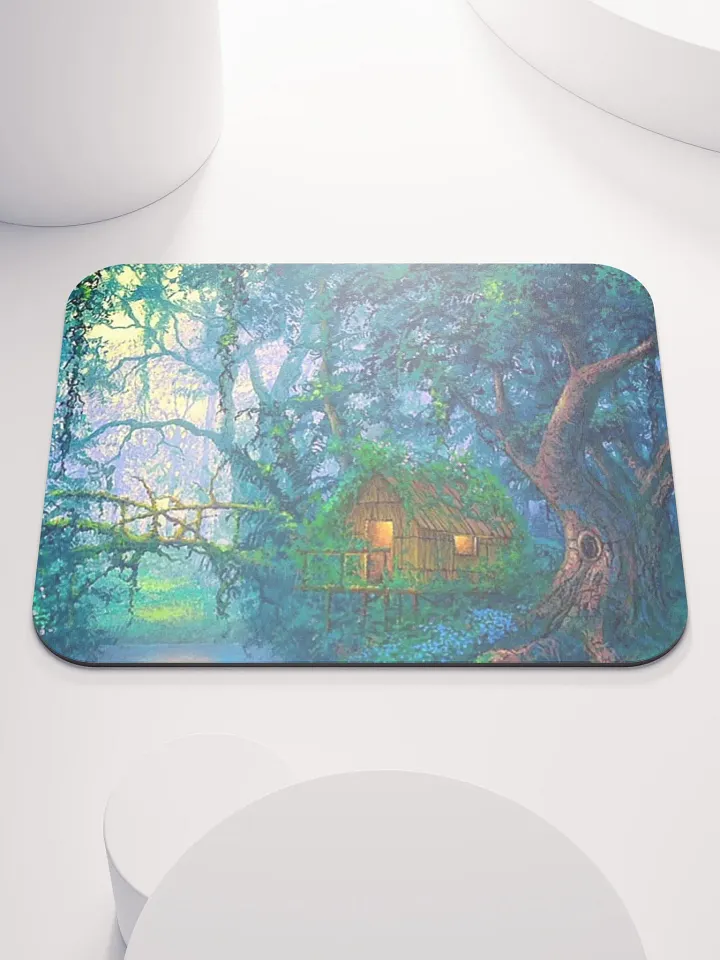 Small Cabin In The Woods Mousepad product image (1)