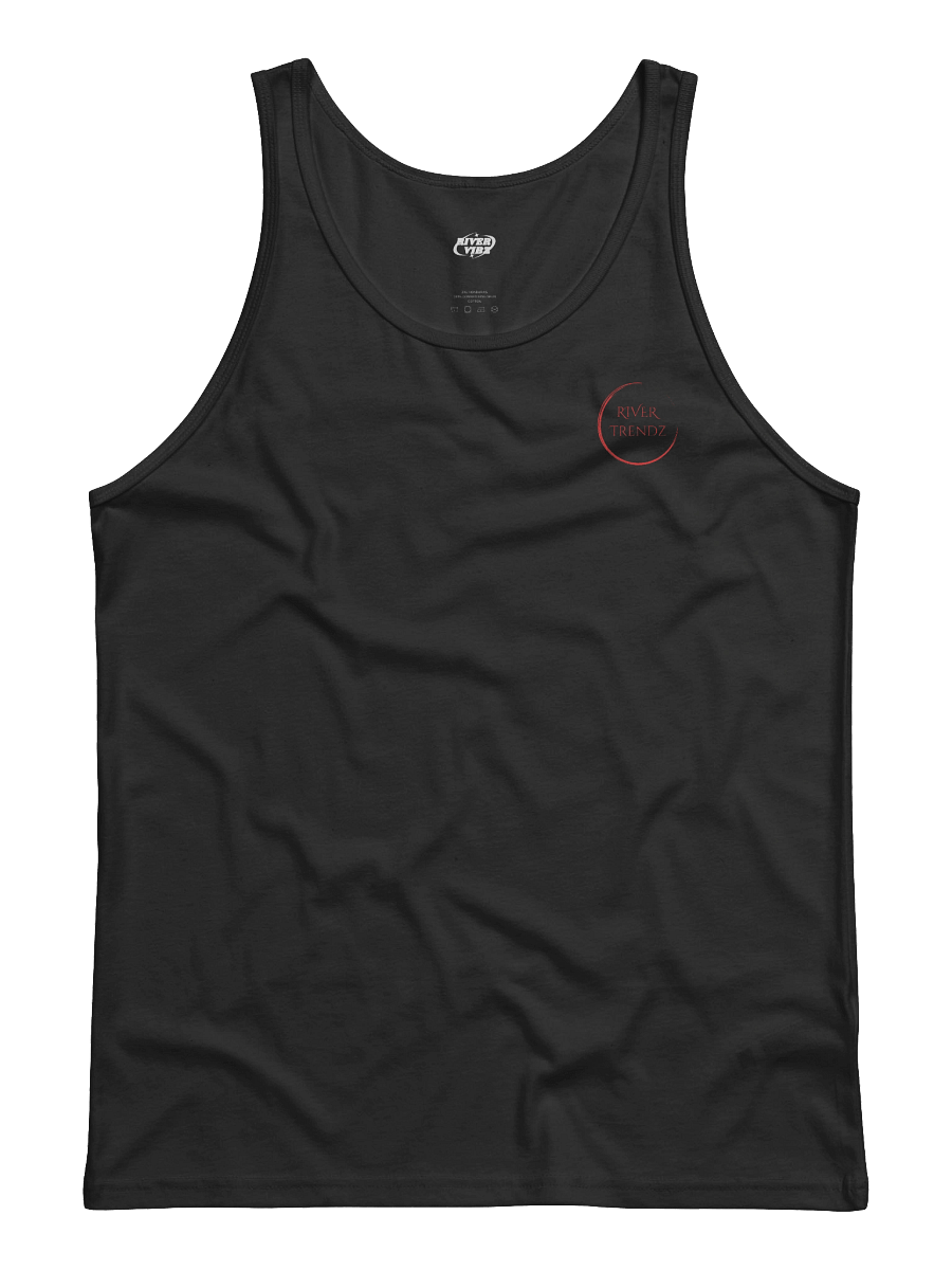 Men's Red Faded Circle River Trendz Logo Tank product image (1)