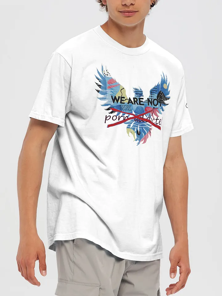 We are NOT porn addicted t-shirt product image (2)