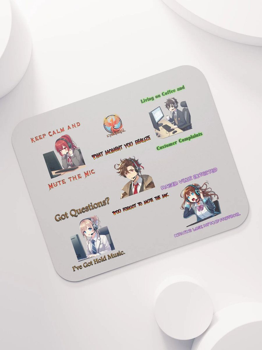 Virtual Workspace Heroes Mouse Pad product image (7)