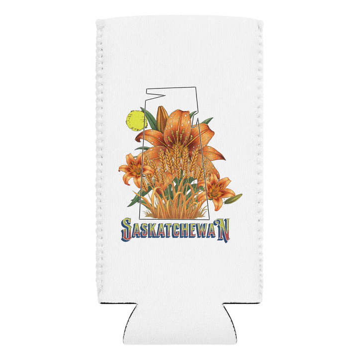 Saskatchewan Province Lily Harvest Can Cooler product image (2)