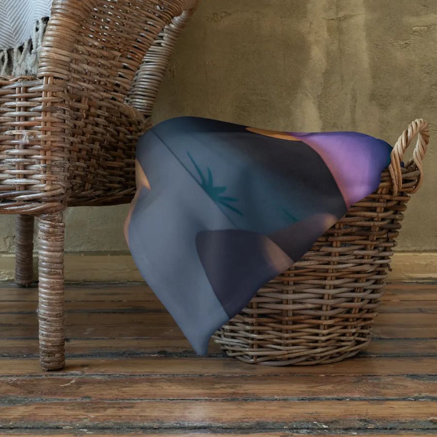 Endangered Species - Mexico - Sea Turtle Throw Blanket product image (11)