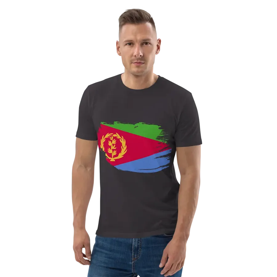 Eritrean Flag Organic Tee product image (138)