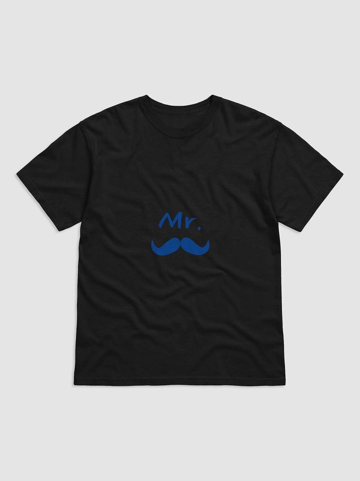 Mr. Blue Mustache Tee product image (1)