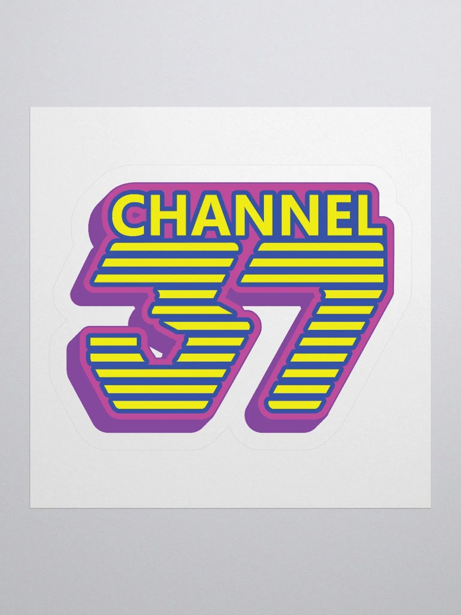 Channel 37 - Vibrant (Sticker) product image (1)