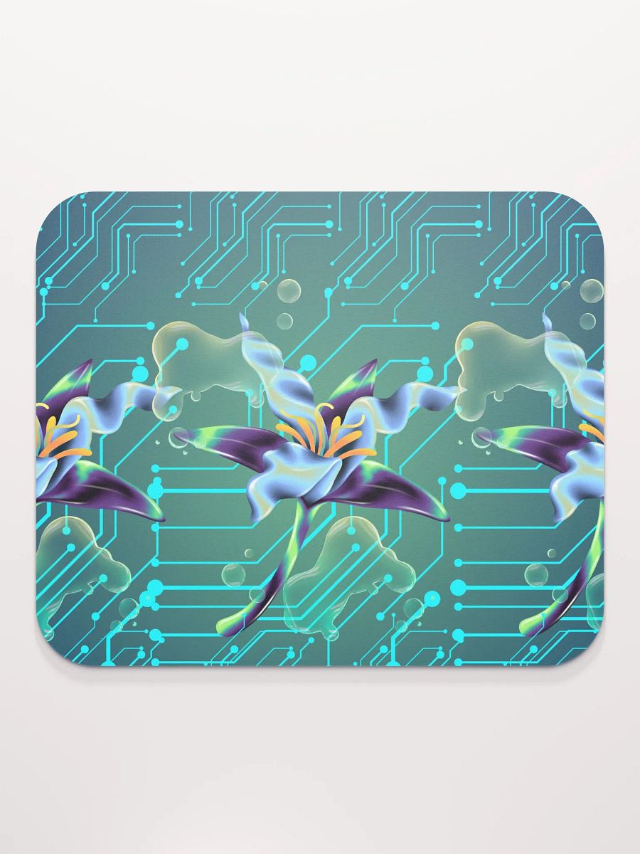 teal meta design mousepad for the techi perfectionist ladies product image (2)