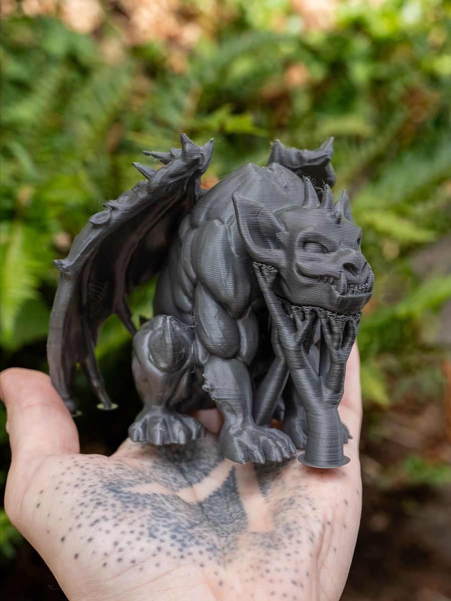 Gregor the Gargoyle - 3D Print Files - Fabled Creatures 01 product image (8)