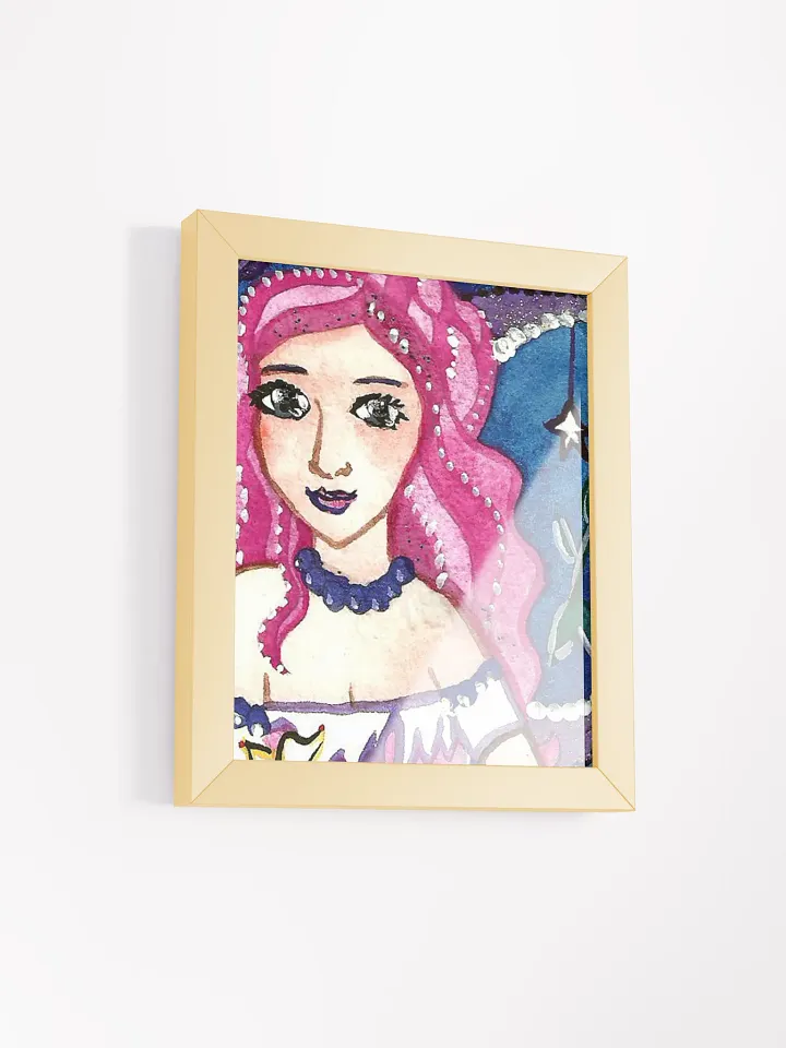 Stardust Mermaid Framed Print product image (7)