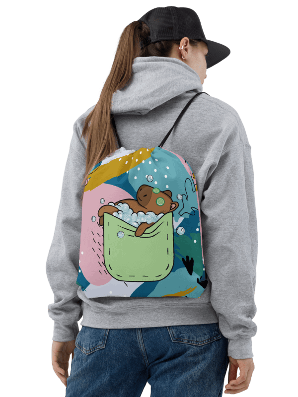 Spa Capy Drawstring Bag product image (1)