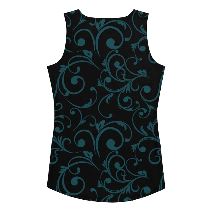 Dark Teal Twirl Top product image (2)