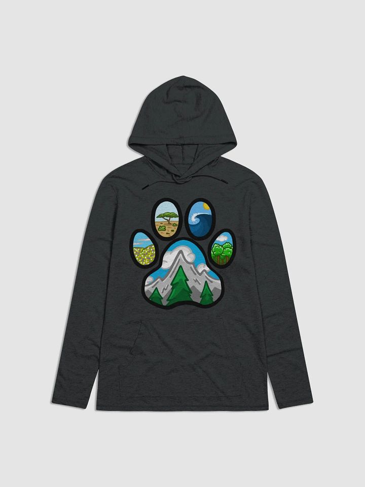Pawprint Light Hoodie product image (1)