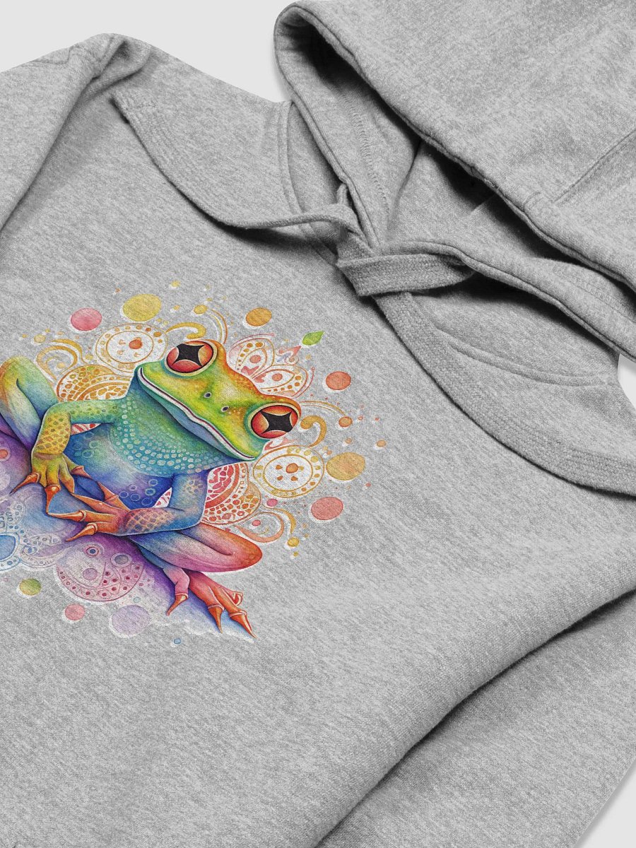 "Namaste Frog" Hoodie – Embrace the Peaceful Vibes product image (25)