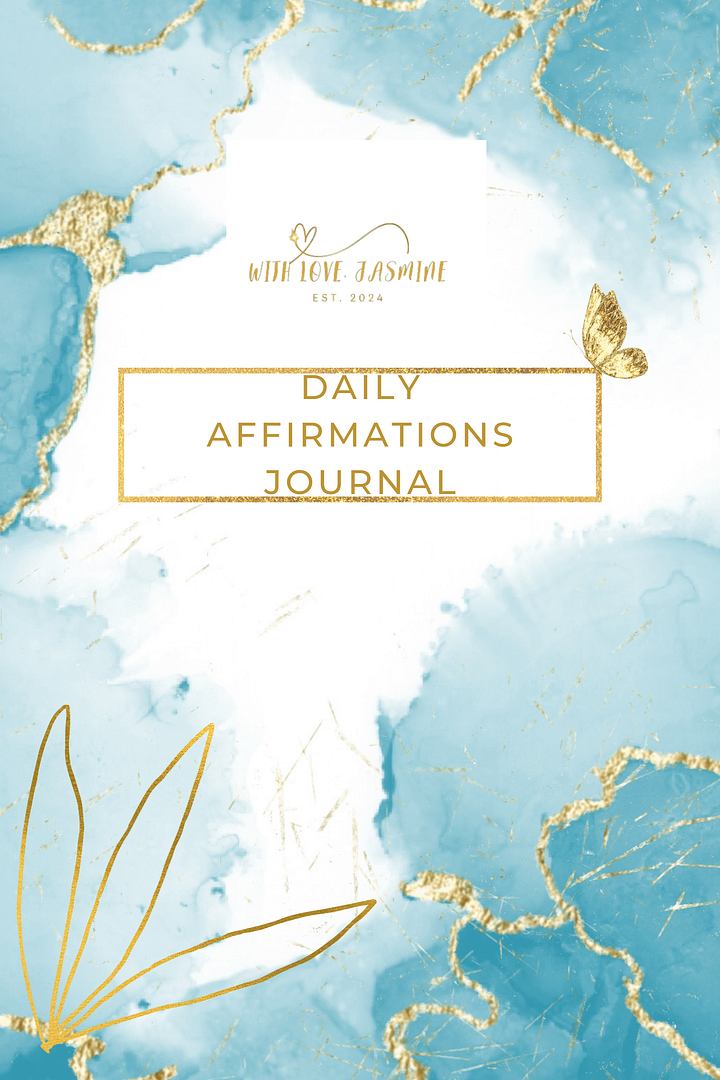 Digital Daily Affirmations Journal, With Love Jasmine product image (1)